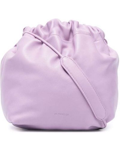 Bolsa con cordones Jil Sander violeta