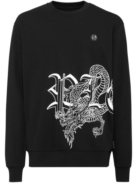 Sweatshirt Philipp Plein siyah