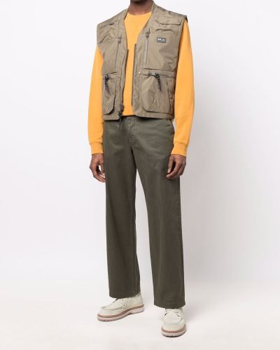 Zateplené kožené džínové šortky na zip Polo Ralph Lauren
