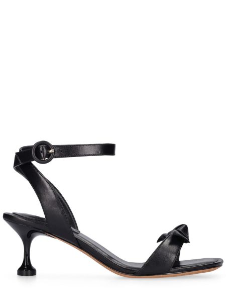 Sandalias de cuero Alexandre Birman negro