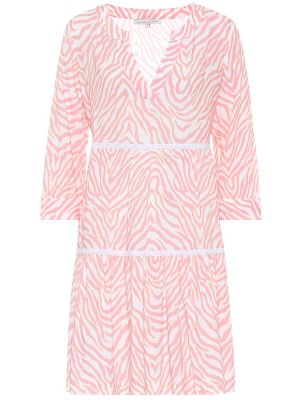 Mini vestido con estampado Heidi Klein rosa