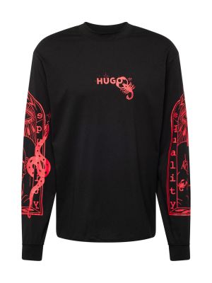 Tričko s dlhými rukávmi Hugo Red