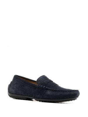 Nahast loafer-kingad Polo Ralph Lauren sinine
