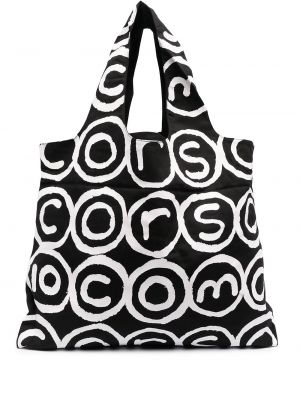 Trykt shoppingbag 10 Corso Como svart