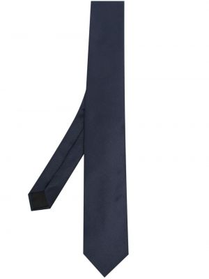 Копринена вратовръзка Lanvin синьо