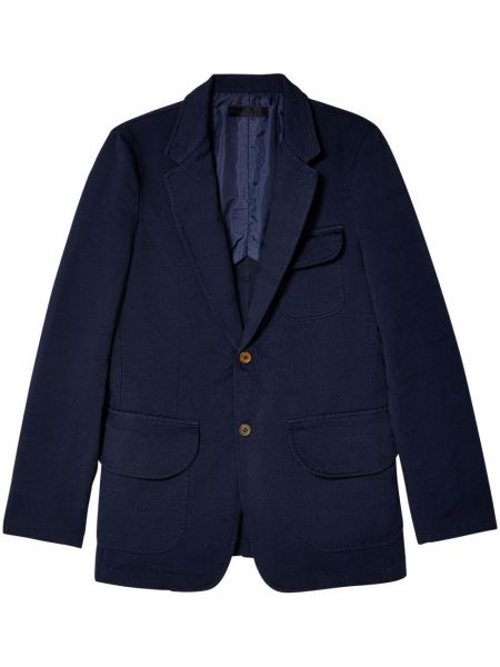 Lang blazer Comme Des Garcons Shirt blå