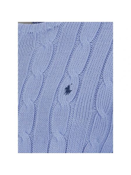 Jersey de algodón de punto de tela jersey Polo Ralph Lauren azul