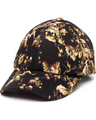 Gorra de flores Paul Smith negro