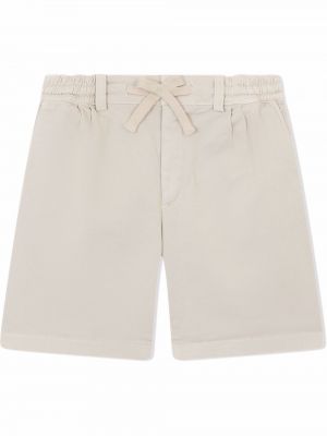 Bomull shorts for jenter Dolce & Gabbana Kids