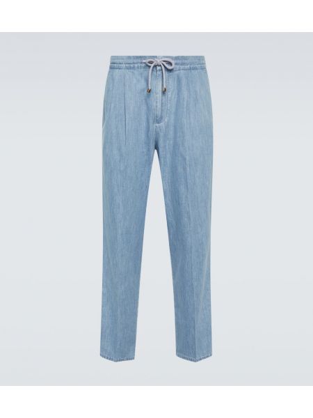 Pantalones chinos Brunello Cucinelli azul