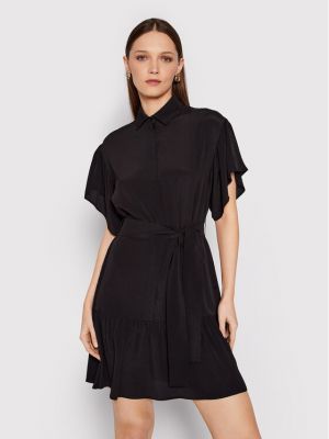 Φόρεμα σε στυλ πουκάμισο Marella μαύρο