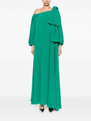 Dlouhé šaty Bernadette zelené