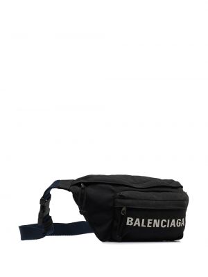Siuvinėtas diržas Balenciaga Pre-owned juoda
