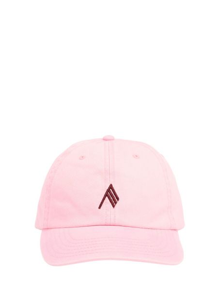 Bomuld cap The Attico pink