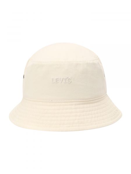 Памучна шапка с периферия Levi's ® бяло