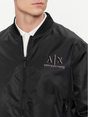 Демисезонная куртка Armani Exchange черная