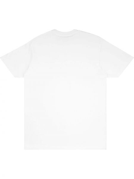 Raštuotas marškinėliai Supreme balta