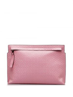 Кожени чанта тип „портмоне“ Loewe Pre-owned розово