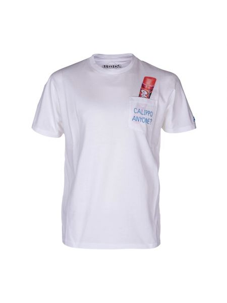 Koszulka z nadrukiem Mc2 Saint Barth biała