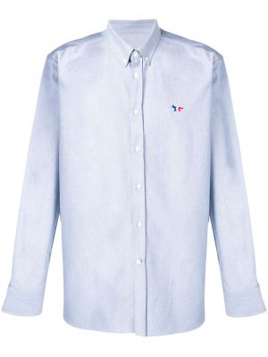 Camisa Maison Kitsuné azul