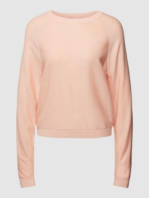 Dzianinowy sweter Qs By S.oliver różowy