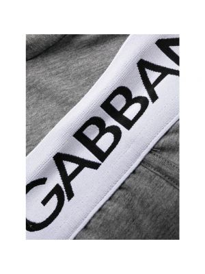 Boxers de algodón Dolce & Gabbana gris