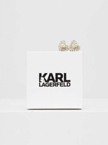 Uhani Karl Lagerfeld zlata