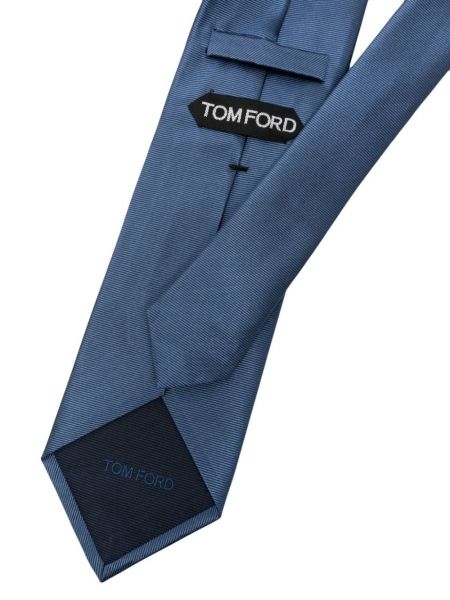Žakarda zīda kaklasaite Tom Ford zils