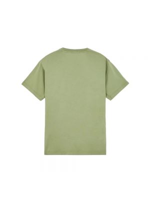 Camiseta con estampado Stone Island verde