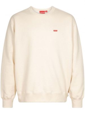 Sweatshirt mit rundhalsausschnitt Supreme weiß