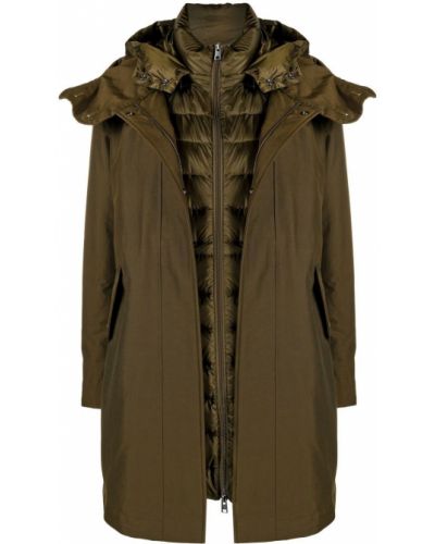 Obojstranný kabát Woolrich zelená