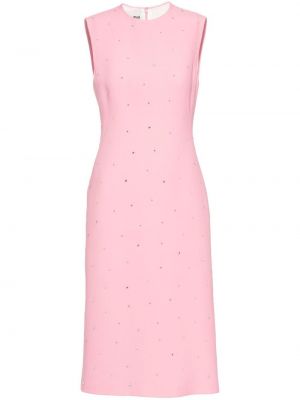 Ermeløs dress Miu Miu rosa