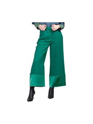 Pantalon droit Simona Corsellini vert