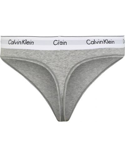 Tango nohavičky Calvin Klein Underwear sivá