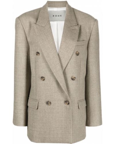 Ull lang blazer Róhe