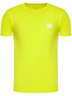 Спортна тениска Vans жълто