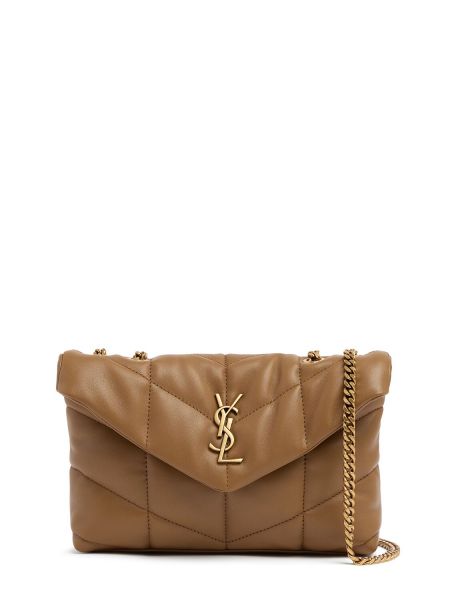 Lær mini bag Saint Laurent