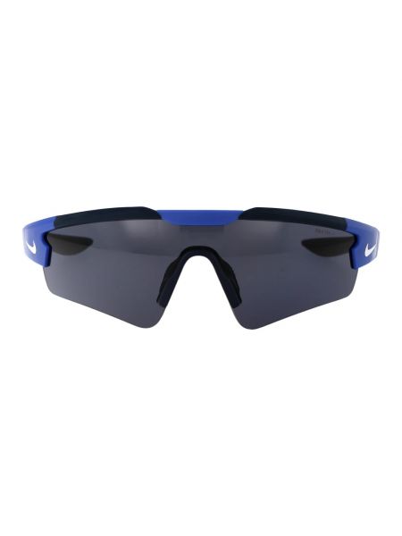 Okulary przeciwsłoneczne Nike niebieskie