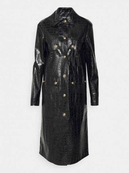 Płaszcz zimowy Versace Jeans Couture czarny