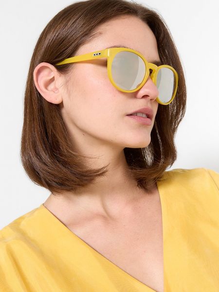 Okulary przeciwsłoneczne Poc żółte