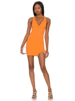 Mini šaty Camila Coelho, oranžová