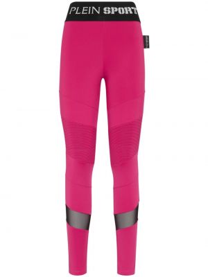 Спортни панталони Plein Sport розово