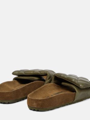 Sandale din piele Birkenstock 1774 verde