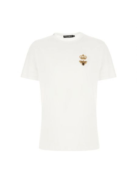 Biała koszulka Dolce And Gabbana