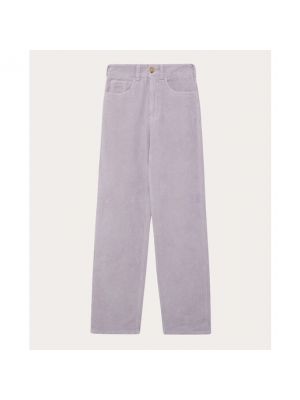 Pantalones de pana Maison Hotel violeta