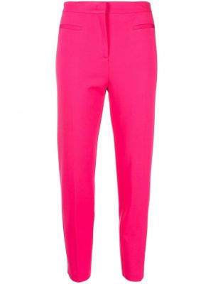 Pantaloni slim fit Pinko roz