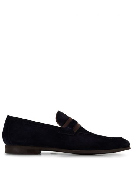 Ruskind loafers Magnanni blå