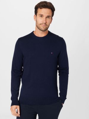 Džemper od kašmira Tommy Hilfiger plava