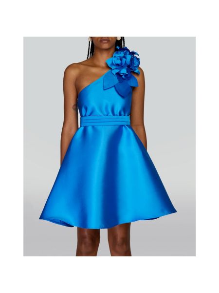 Sukienka mini Doris S niebieska