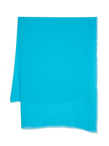 Прозрачен шал D'aniello синьо